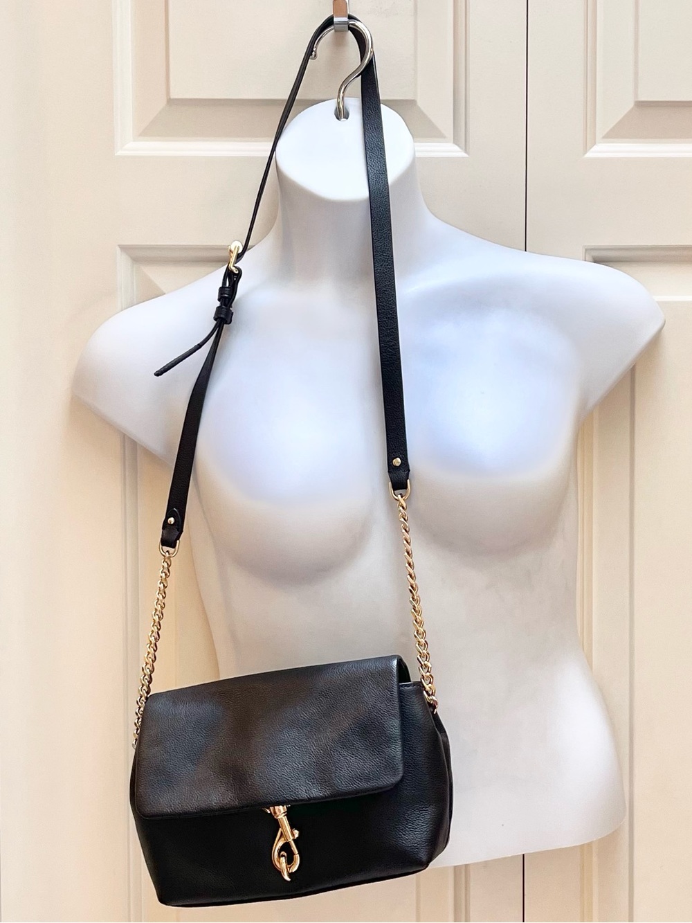 Authentic Rebecca Minkoff leather flap crossbody bag - Picture 2 of 16
